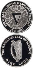 images/productimages/small/Ierland 10 euro 2004 200e geboortedag Hamilton.jpg